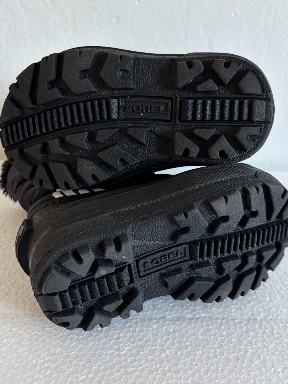 Sorel Black Toddler Polar Bear Snow Boots Size 7 - Picture 6 of 7